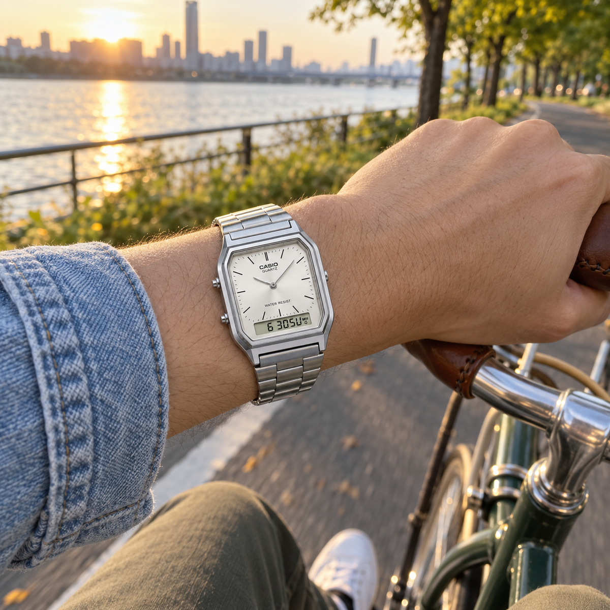 Vintage Analog-Digital Watch AQ-230A